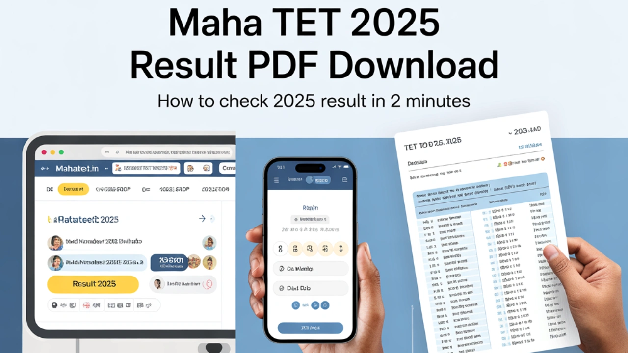 Tet result 2025 pdf